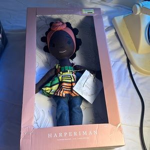 Harperiman beautiful cloth doll. NWT
